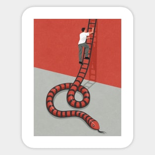 Snake Ladder Sticker